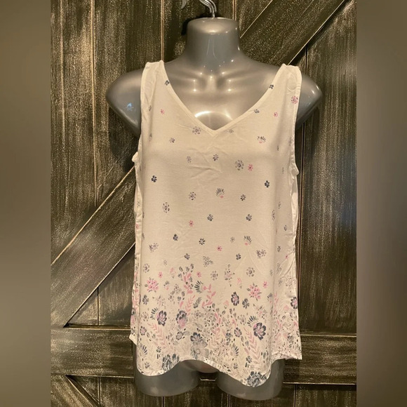 SO white and floral blouse - Picture 1 of 1